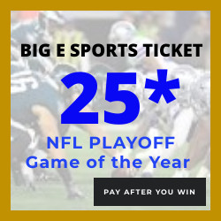 ****Big E Sports Ticket | Football | 25* NFL PLAYOFFS GOY (Sunday)