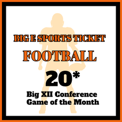 ***Big E Sports Ticket | Football | CFB | 20* BIG 12 GOY (Saturday)