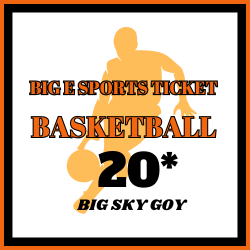 ***Big E Sports Ticket | Basketball | CBB | 20* BIG SKY CONF GOY (Monday)